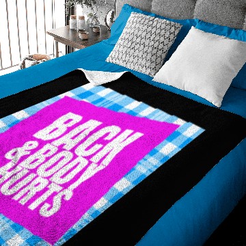 Discover Back And Body Hurts Baby Blankets