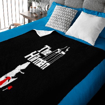 Discover The Hitman - Black - Baby Blankets