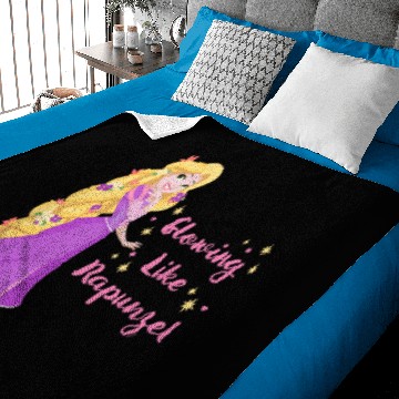 Discover Disney Princess Glowing Like Rapunzel Baby Blankets