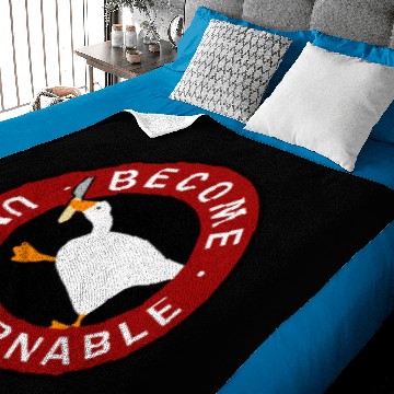 Discover Become Ungovernable Goose | Essential Baby Blankets