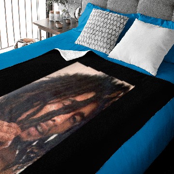Discover Bob Marley Vintage Baby Blankets