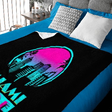 Discover MIAMI VICE Beach Baby Blankets