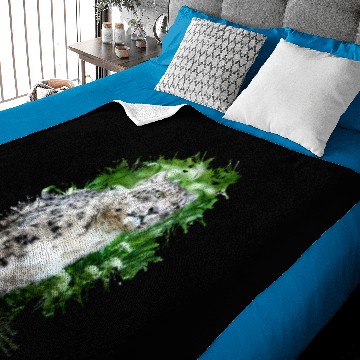 Discover Snow Leopard Baby Blankets