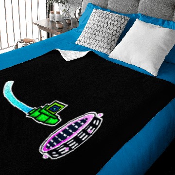 Discover Geometry Dash Baby Blankets