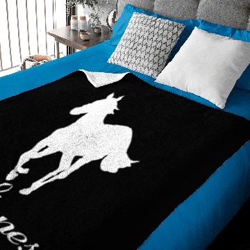 Discover Vintage Deftone White Pony Baby Blankets