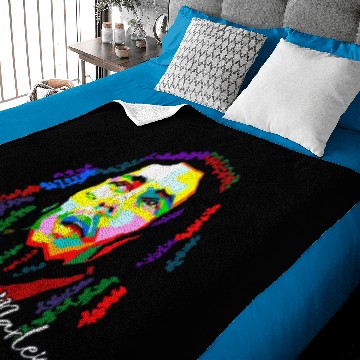 Discover Bob Marley Baby Blankets