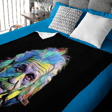 Discover Albert Einstein Abstract - Einstein - Baby Blankets
