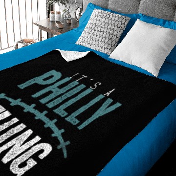 Discover It's A Philly Thing Baby Blankets