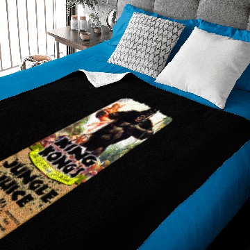 Discover King Kong Jungle Juice Baby Blankets