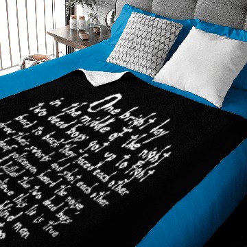 Discover Donnie Darko poem Baby Blankets