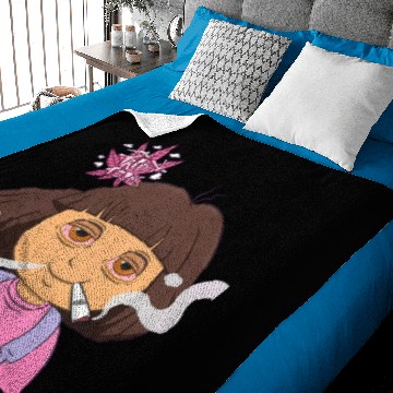 Discover Dora the Explorer Baby Blankets