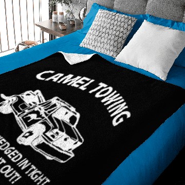 Discover Camel Towing Baby Blankets