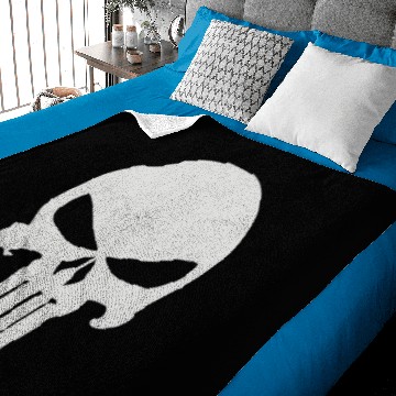 Discover The Punisher Skull Head Baby Blankets