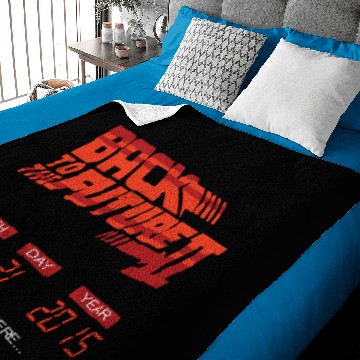 Discover New Back To The Future Ii Future Is Here Baby Blankets