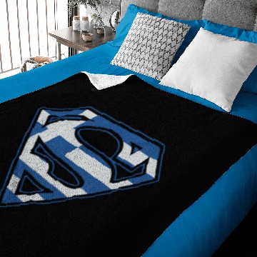 Discover Superman Greek Greece Baby Blankets