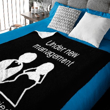Discover Under new management - Just Married Baby Blankets