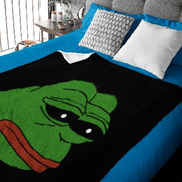 Discover Sad Frog Baby Blankets