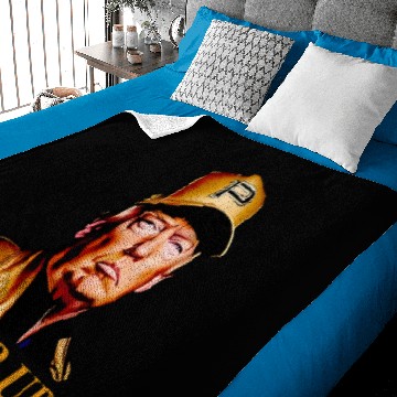 Discover Donald Trump Purdue Boilermakers Baby Blankets