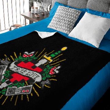 Discover 8-Bit Forever Baby Blankets