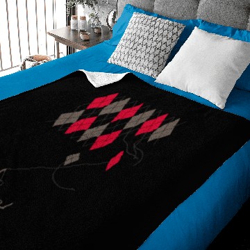 Discover Argyle Kite Baby Blankets