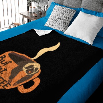 Discover But First, Coffee! Baby Blankets