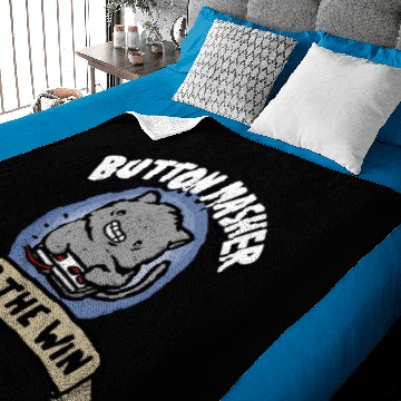 Discover Button Masher Baby Blankets