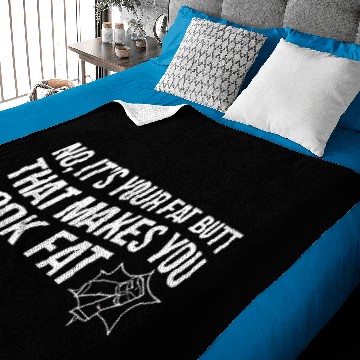 Discover Butt I Love You Anyway Baby Blankets