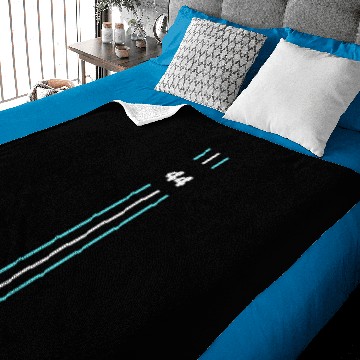 Discover Lewis Hamilton 44 Baby Blankets