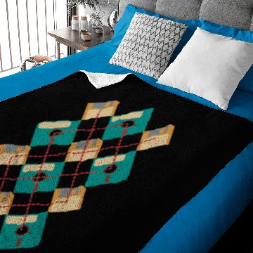 Discover Floppy Argyle Baby Blankets
