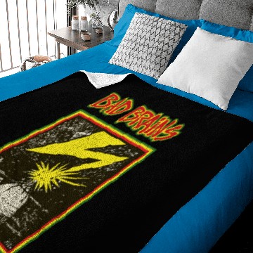 Discover Bad Brains Capitol Logo YELLOW Baby Blankets