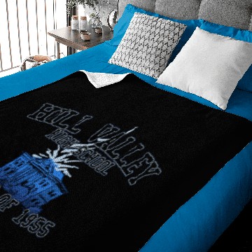 Discover Hill Valley Alumni Baby Blankets