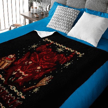 Discover Krampus Night Baby Blankets