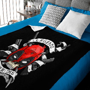 Discover Legends Never Die II Baby Blankets
