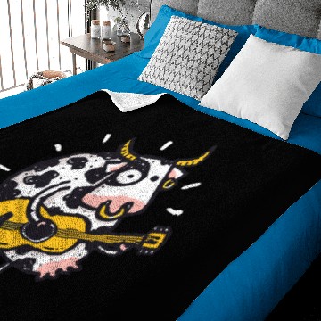 Discover MOOsician Baby Blankets
