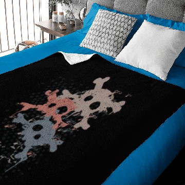 Discover More Skulls Baby Blankets
