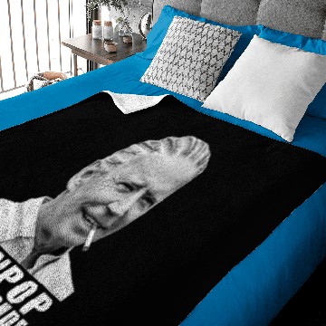 Discover Corn Pop Was A Bad Dude Biden Funny Baby Blankets