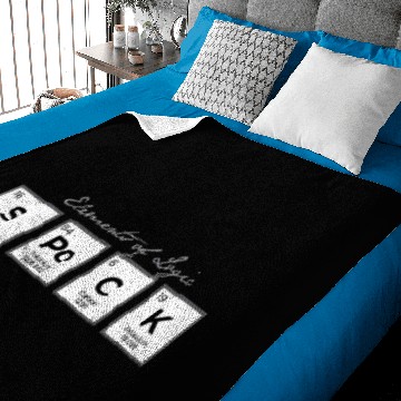 Discover Spock Periodic Table Baby Blankets