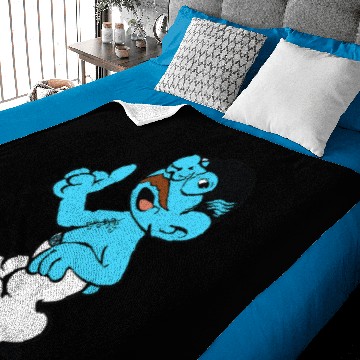 Discover Tobias Smurf Baby Blankets