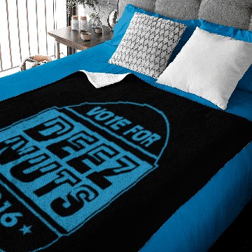 Discover vote deez nuts Baby Blankets