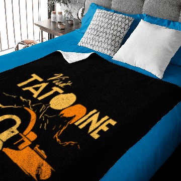 Discover Visit Tatooine Baby Blankets