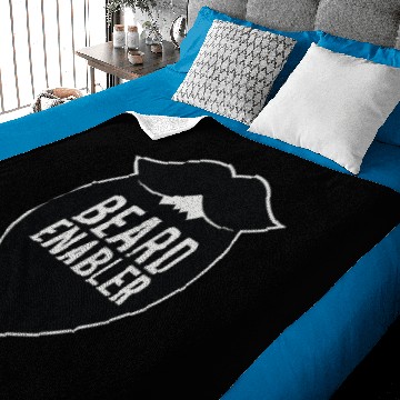 Discover Beard Enabler Baby Blankets