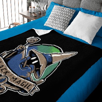 Discover Black Magic School Baby Blankets