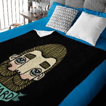 Discover beard Baby Blankets