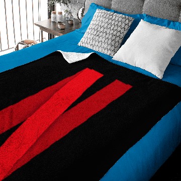 Discover Netflix logo Baby Blankets