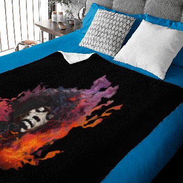 Discover Jimi Hendrix Purple Haze Baby Blankets