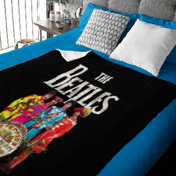 Discover The Beatles Unisex 3D Baby Blankets: Sgt Pepper