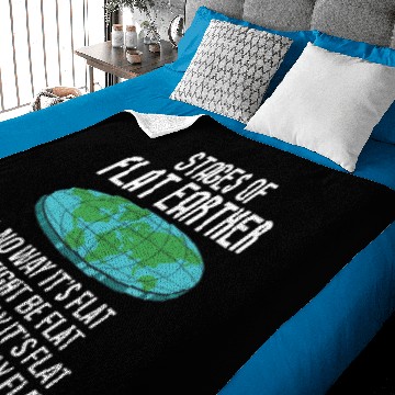 Discover Flat Earth Matters Conspiracies Conspiracy earther Baby Blankets