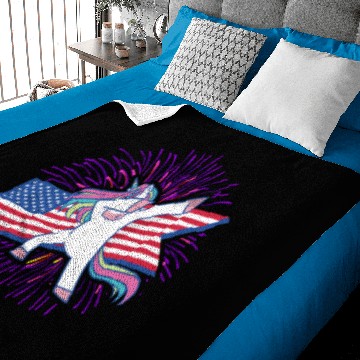 Discover Fireworks Director 4th July Baby Blankets