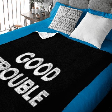 Discover Good Trouble, Gift For Social Justice Baby Blankets