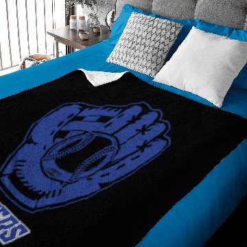 Discover Dodgers Baseball Baby Blankets